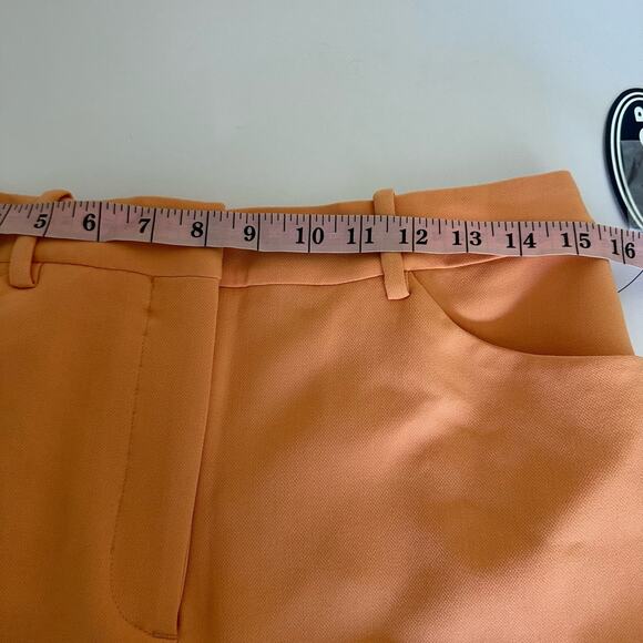 NEW Scoop Orange High Waisted Trouser Pants Size Medium - Picture 8 of 12